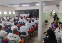 Suprema participa de culminância de projeto sobre combate à violência contra a mulher em unidade prisional de Pacatuba